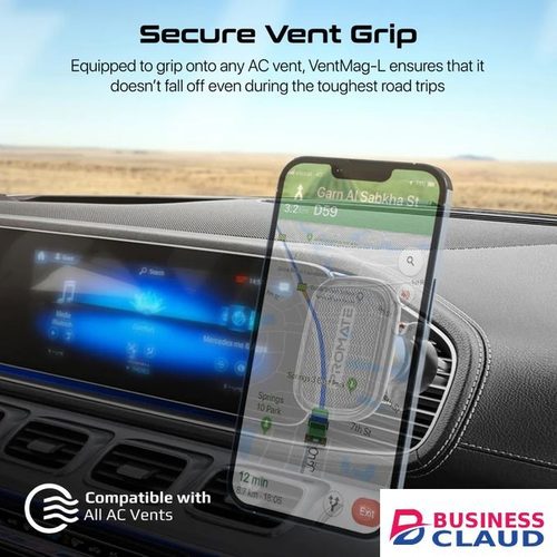 Promate VentMag-L AC Vent Magnetic Smartphone Holder