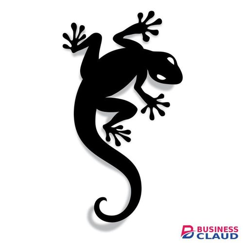 6" Gecko silhouette Vinyl Sticker Car Window Bumper Laptop Decal Vinyl Sticke