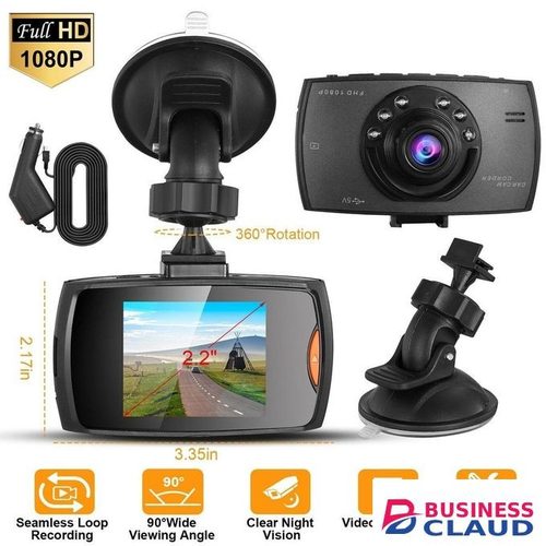 Full HD 1080p High Quality Advanced Powerful Lens Car Dash Cam, Wide Angle Of The Front Camera, Full HD 1080P 170 Degree Wide Angle Camera Gravity Sensor Automatic Loop Video Vehicle Recorder