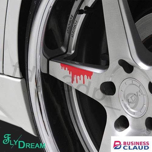 2 x Realistic Dripping Blood Car Sticker Blood Stain Body Door Hood Decal 4 Size