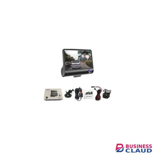 Full HD 1080P Car Dash Cam with Front & Rear Camera, Night Vision, G-Sensor, Motion Detection & Loop Recording