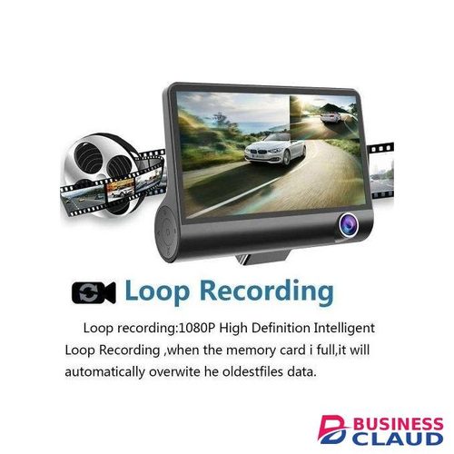 Vehicle Dash Cam Video Car DVR 1080P Full HD with Night Vision & Motion Detection