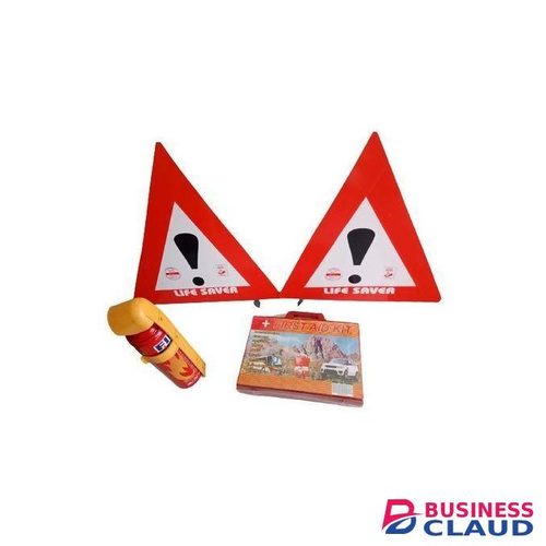 3l-in-1 Vehicle Safety Kit – Emergency Reflectors, Fire Extinguisher & Medical Pack