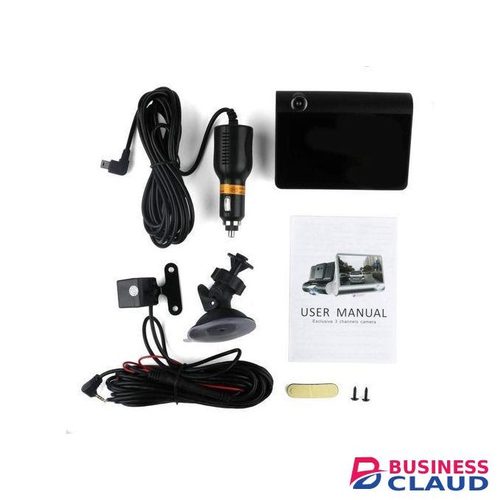Full HD 1080P Car DVR Dash Cam With Rear Camera, WDR, Night Vision & Motion Detection For Safe Driving