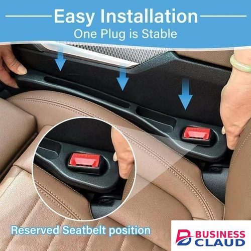 2PCS Universal Car Seat Gap Filler Organizer with Phone Holder, Upgrade Version Car Seat Gap Organizer for Prevent Falling,Essential Car Accessories Car Side Seat Gap Filler