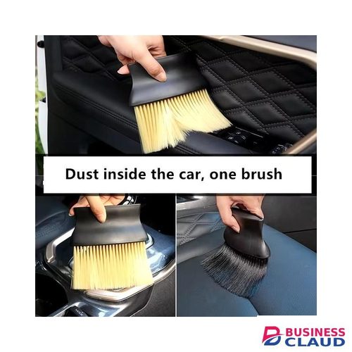 Car Cleaning Accessories Car Interior Detailing Soft Brush Detailing Interior Auto Interior Soft Brush Scratch Free, Cleaning Dashboard Curved Design Universal Multipurpose Car Brush