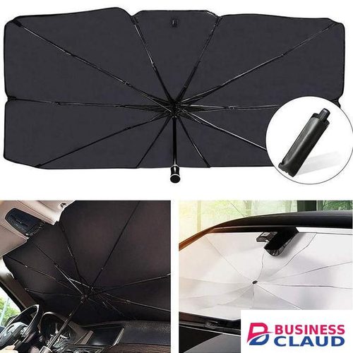 Car wind screen / Windshield/ dashboard Sunshade - Blocks 99% Heat & Keeps Interior Cool, Universal Fits Cars, SUVs, Trucks, Automotive Sun Screen, Visor & Car Accessories, essential