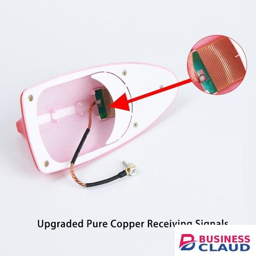 Universal Auto Car Shark Fin Roof Decorative Decor Antenna Aerial Car Roof Shark Fin Decorative Aerial Antenna Cover Sticker With Signal Radio Dedicated Antenna Modification Exterior Accessories