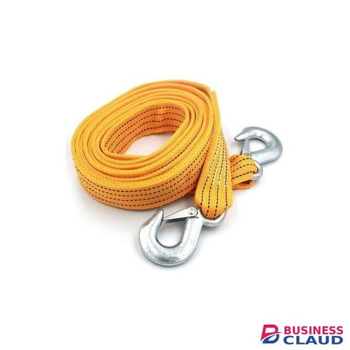 5 Ton Towing Rope High Strength Car Tow Rope Fluorescent Yellow Tow Rope Tow Strap Bumper Trailer Car Safety Accessories