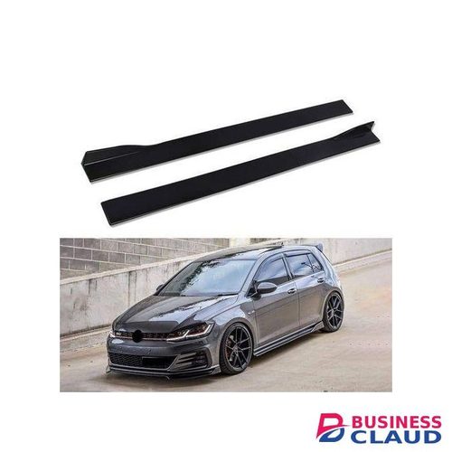 Black Car Side Skirts – Sporty, Durable & Stylish Body Kit Accessory