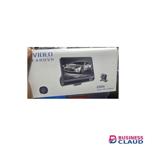 1080P Full HD Car DVR Dash Camera with Rearview Camera, WDR & Night Vision for Accident Evidence & Protection