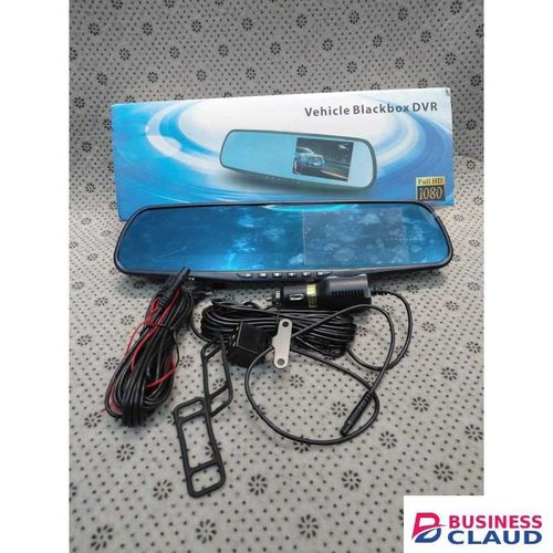 2-Lens Full HD 1080P Rearview Mirror Dash Cam