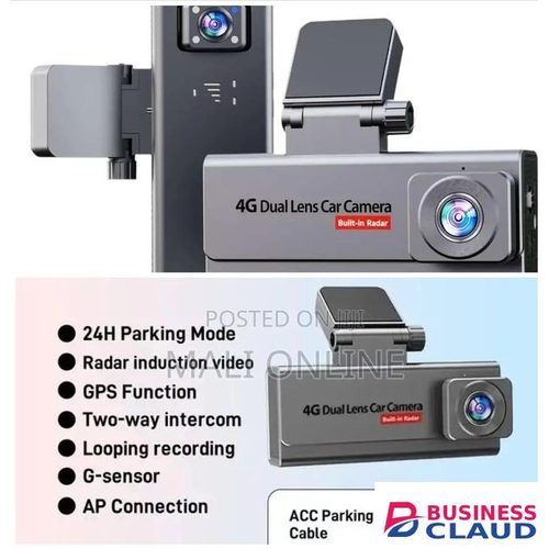 4g Dual Lens Dash Cam With GPS and Remote Viewing
