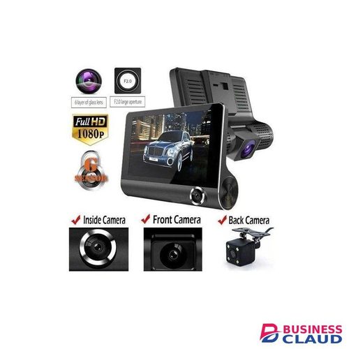 Car DVR Dash Camera with Loop Recording and 1080p Night Vision Video