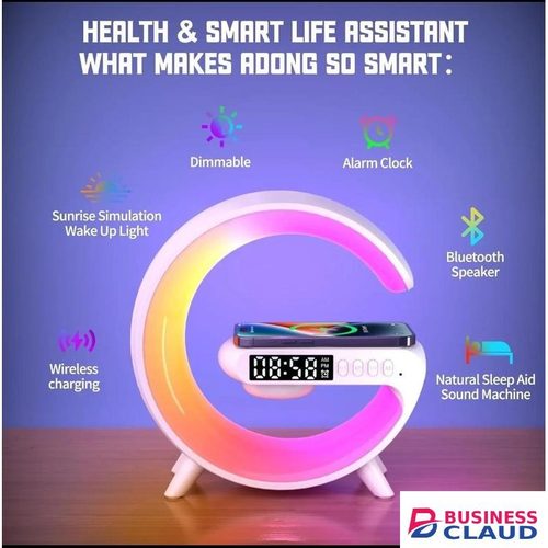 Smart Light Sound Machine Usb Charging 6 Colour Music Speaker