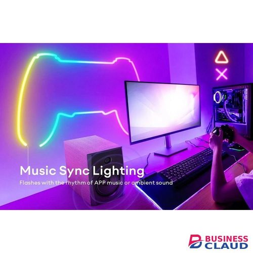 Smartphone controlled 5 metres IC-RGB LED Neon Rope Light