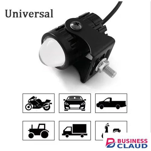 Auxiliary Spotlight Lamp Scooter Moto Fog Light Accessories 12V