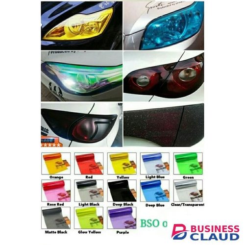 Vinyl Film Car Headlight Tailing Tint