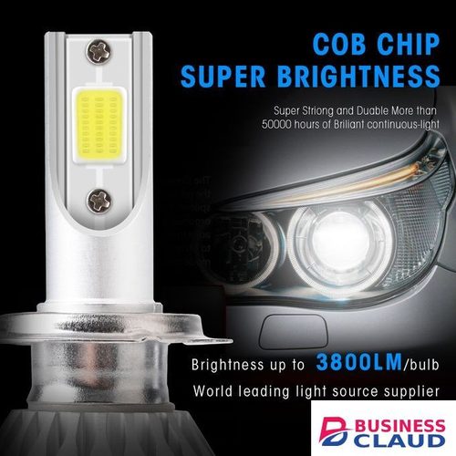 2pcs C6 H1 H3 Led Headlight Bulbs H7 LED Car Lights H4 880 H11 HB3 9005 HB4 9006 H13 6000K 72W 12V 7200LM Auto Headlamps
