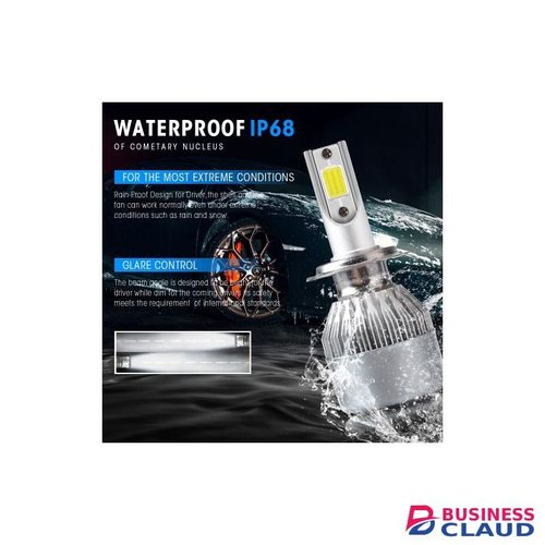 C6 2PCS C6 Led Car 6000K Headlight H4 Bulb H1 9006/HB4 Auto Lamps Fog Lights 12V