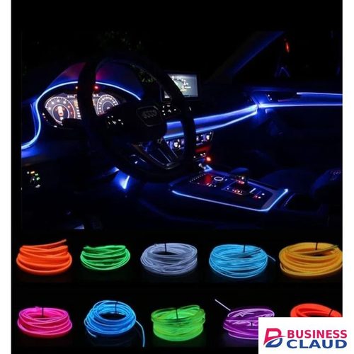 Universal Car Interior Ambient LED Light Strip – Multicolor Neon Glow
