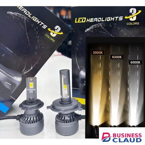3-Color LED Foglight Bulbs