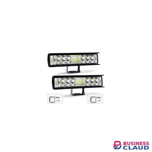 LED Light Bar 6 Inch 60W 6000LM LED Pods Flood Spot Beam Combo Off Road Driving Fog Light for Truck ATV Boat - 2PCS