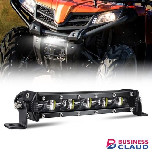 7 Inch LED Light Bar, 2PCS Cool White Off-Road Fog Lights, Spot Flood Combo Beam, Universal Waterproof Driving Lights for Truck, SUV, ATV, UTV, Jeep, Boat, Work Vehicle