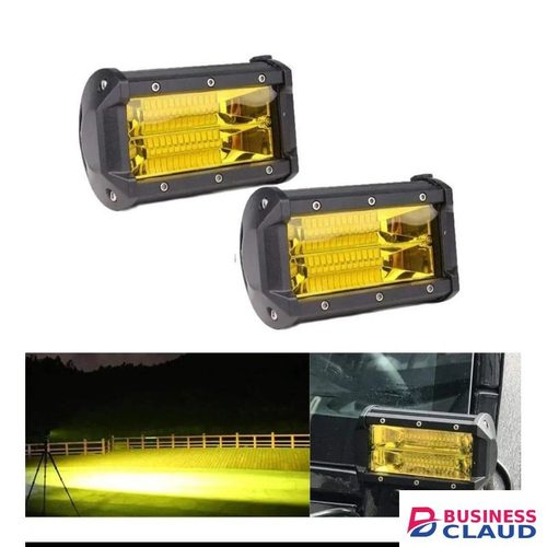 Universal Yellow Lens LED Fog Lights