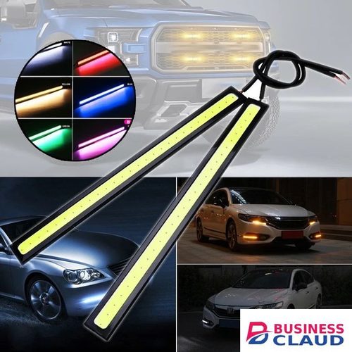 Universal 6.7" Lamp Car Truck Super Bright LED Fog Light 12V Waterproof COB DRL Daytime Running Lights