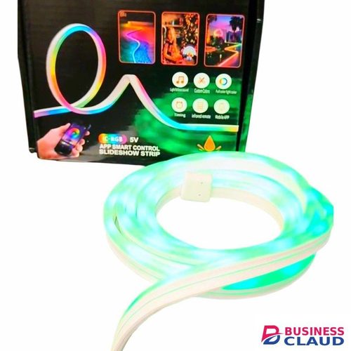 5M Neon RGB Bluetooth Control APP controll LED Strip Lights