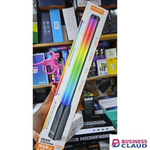 Plokama VL-06 Pro RGB Video Light Stick Portable LED Lamp for Live Broadcast