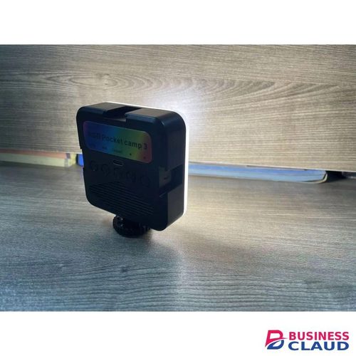 AY-83 RGB LED Pocket Video Lamp USB-C Rechargeable Content Creator Light