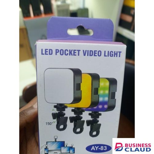 AY-83 RGB Pocket Video Light – Compact LED Lighting for Creators