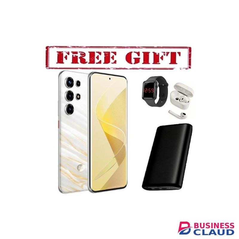 Itel ULTRA 256 GB Storage+UpTo 16GB RAM 600MAH BATTERY,CURVED SCREEN CORNING GORILLA GLASS. GOLD COMES WITH FREE GIFTS POWERBANK +AIRPODS + LED WATCH FOR YOU