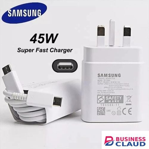 Samsung Galaxy Note 10 Lite 45W Super Fast Charger Type C, USB C-C (5A)