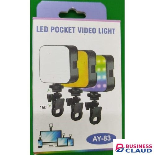RGB LED Lighting AY-83 – Mini Pocket Lamp for Content Creators