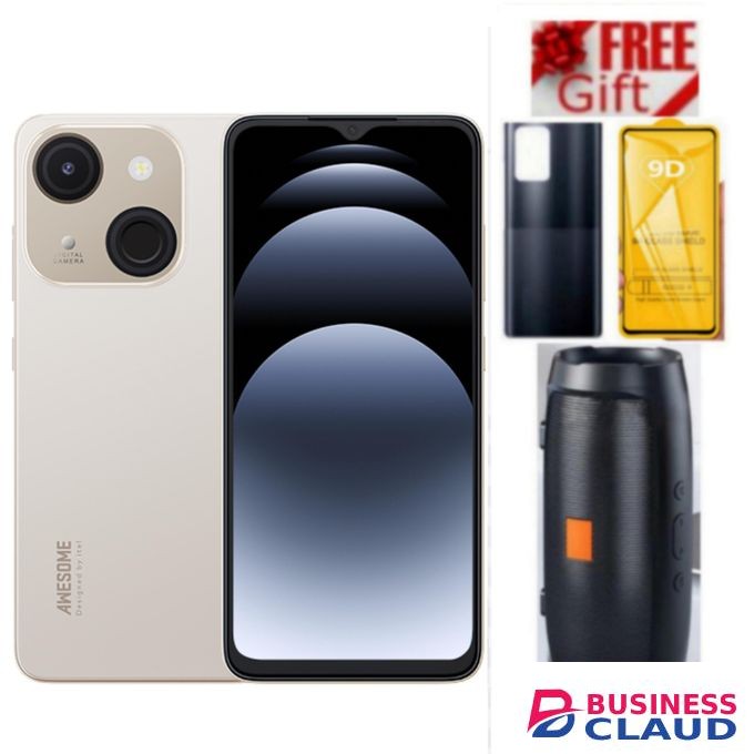 Itel A06 6.6" HD+, 32GB ROM + Up To 4GB RAM, 4000mAh, 4G COVER SPP