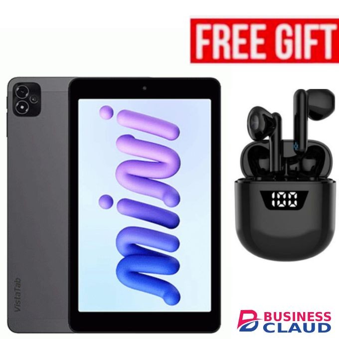Itel VistaTab 10 Mini 8(3+5)GB RAM/64GB ROM' Android 14"Battery 5100 MAh HHH