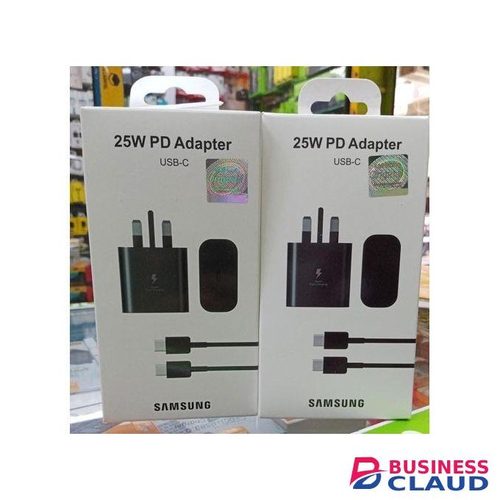 Samsung 25 W Fast Charger With C To C Cable For A14,A24,A34,A54,A74