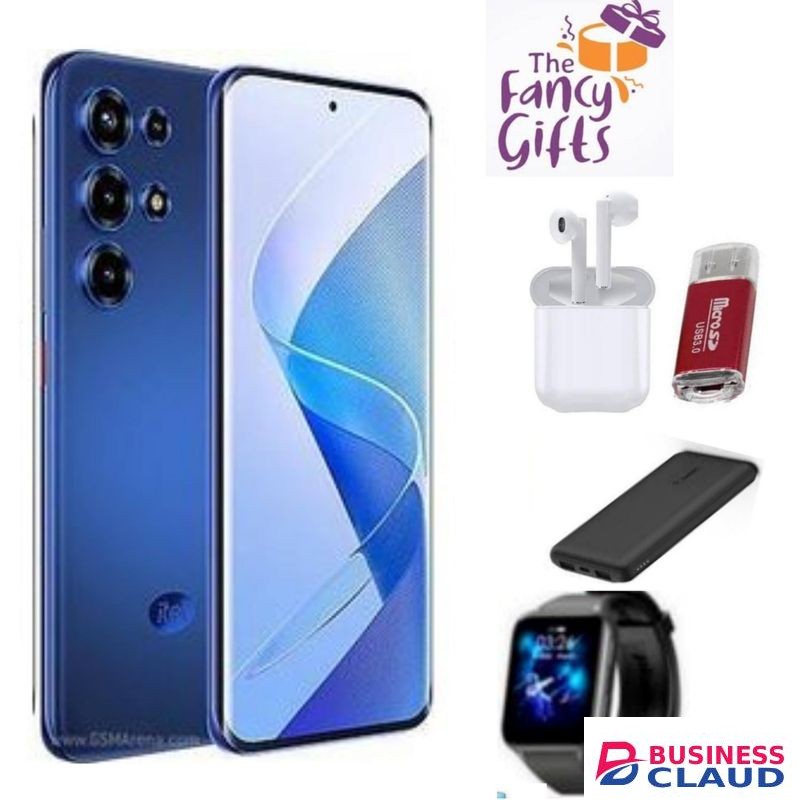 Itel s26 ULTRA 256GB Storage+UpTo 16GB RAM 5000MAH BATTERY CORNING GORILLA GLASS IP 64 (Power bank Watch card reader Pod )