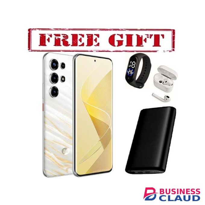 Itel ULTRA 128 GB Storage+UpTo 16GB RAM 600MAH BATTERY,CURVED SCREEN CORNING GORILLA GLASS. GOLD COMES WITH FREE GIFTS POWERBANK +AIRPODS + STRAPS FOR YOU