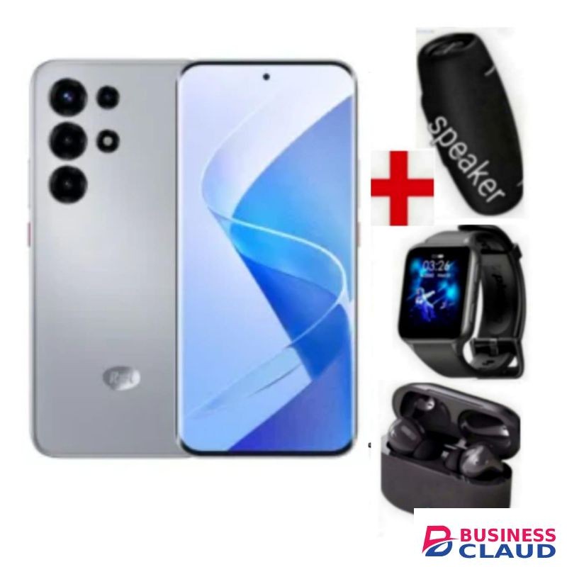 Itel SUPER 26ULTRA 256GB Storage+UpTo 16GB RAM 500MAH BATTERY CORNING GORILLA GLASS IP 64+PODS+WATCH+SPEAKER