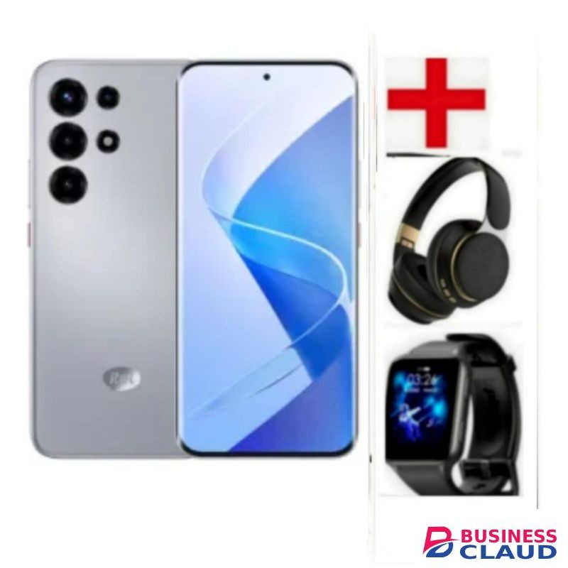 Itel SUPER 26ULTRA 256GB Storage+UpTo 16GB RAM 500MAH BATTERY CORNING GORILLA GLASS IP 64+WATCH+HEADPHONES