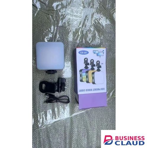 AY-83 RGB LED Pocket Light – Powerful Mini Fill Lamp for Online Creators & Influencers