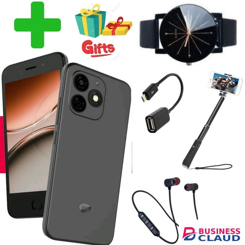Itel A20 32GB ROM+ 2GB RAM VIBRNT HD DISPLAY TYPE C+ GIFTS,WEB WATCH,OTG,SELFIE STICK