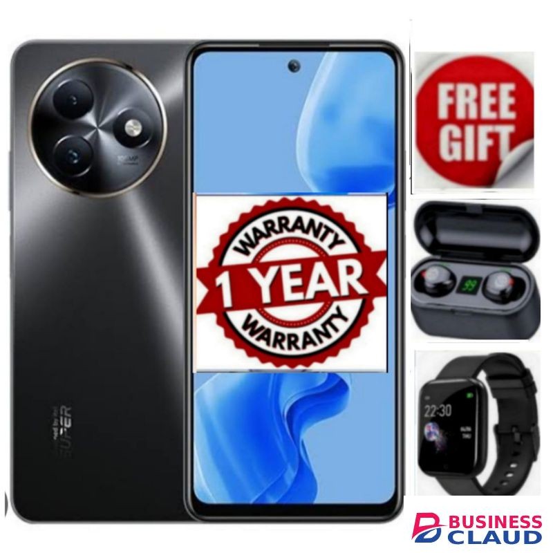 Itel S24, 4G, 6.6'' ,256GB + UPTO 8GB RAM ,108MP,5000mAh + FREE WATCH & EARPOD
