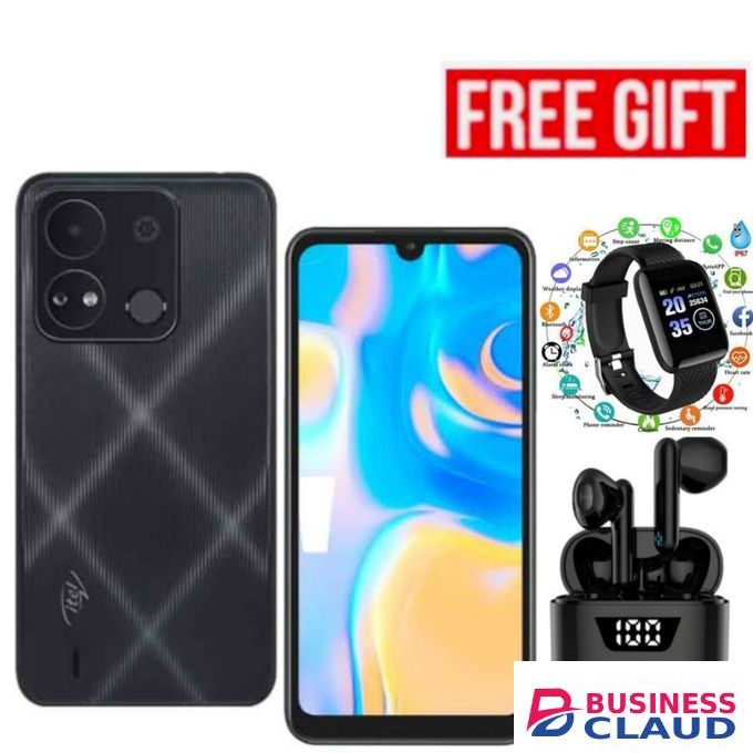 Itel A18S,5.0"DISPLAY INCHES,2GB RAM EXPANDABLE 4GB /32GB ROM,FINGERPRINT,FACE UNLOCK,3020MAH AAA
