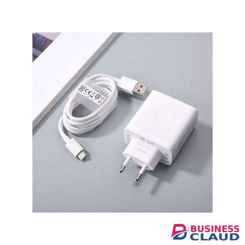 Oppo A1x SuperVooc Charger Adapter + USB-C Cable