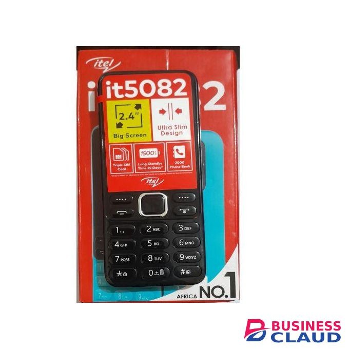 Itel BEST SMALL PHONE IT5082 // 3 SIM CARDS PHONE // Button/KABAMBE/KATULULU/MULIKA MWIZI // IT HAS SIMILAR FEATURES AS IT5081.